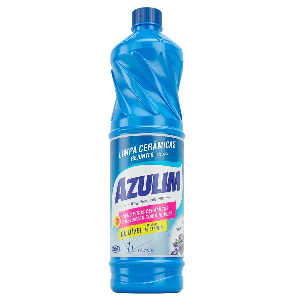 Limpa Cerâmica e Azulejo Lavanda 1L Azulim